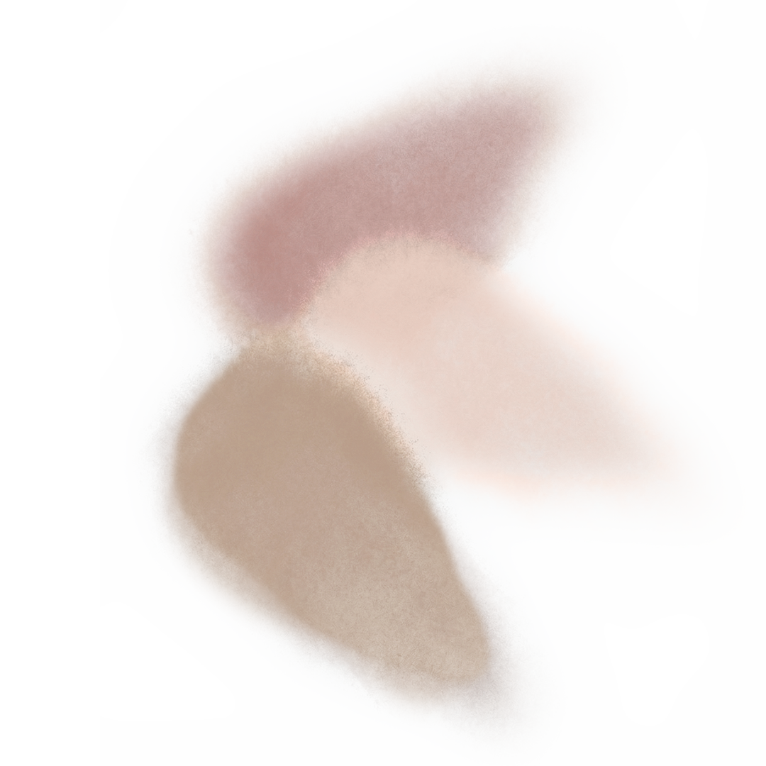 3Dクッションブロウ 02 ライトブラウン
